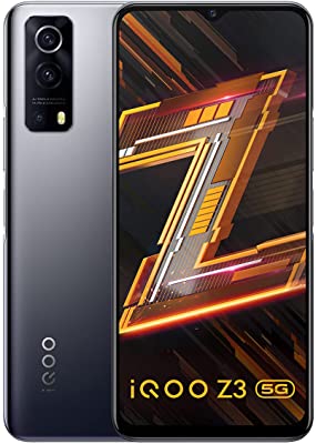 iQOO Z3 5G (Ace Black, 8GB RAM, 128GB Storage) | India's First SD 768G 5G Processor | 55W FlashCharge | Upto 6 Months No...
